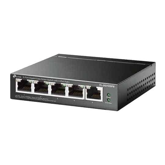 TP-LINK TL-SG105PE 5-Port Gigabit Smart Switch